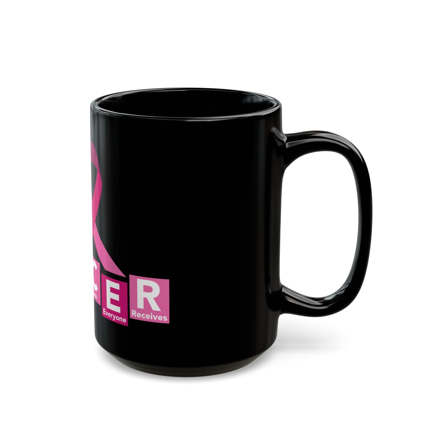 C.A.N.C.E.R. (Create A New Cure Everyone Receives) Awareness Mug, Pink Ribbon Support Cup, Gift for Cancer Warriors, Inspirational Coffee Mug, October Awareness Gift