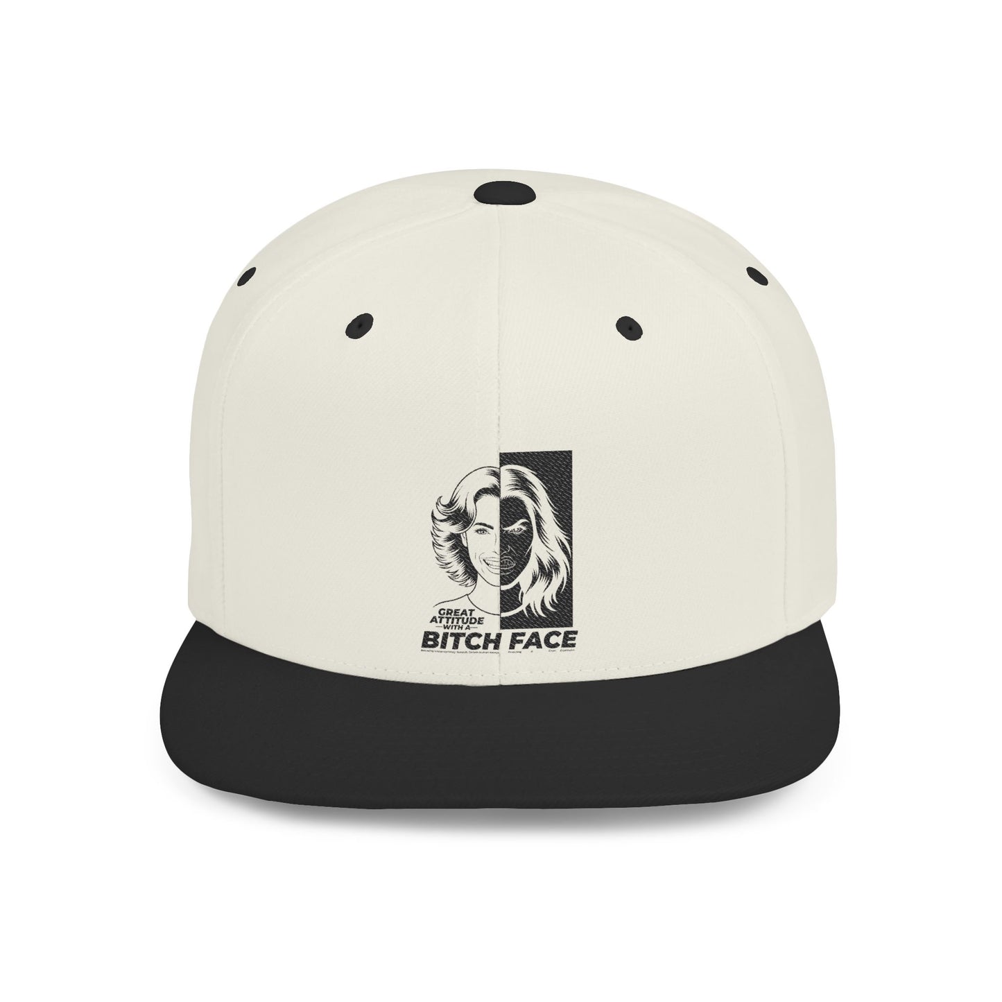 B.I.T.C.H. F.A.C.E. Snapback Hat, Funny Hats, Party Accessories, Trendy Headwear, Gift for Her, Fashionable Cap