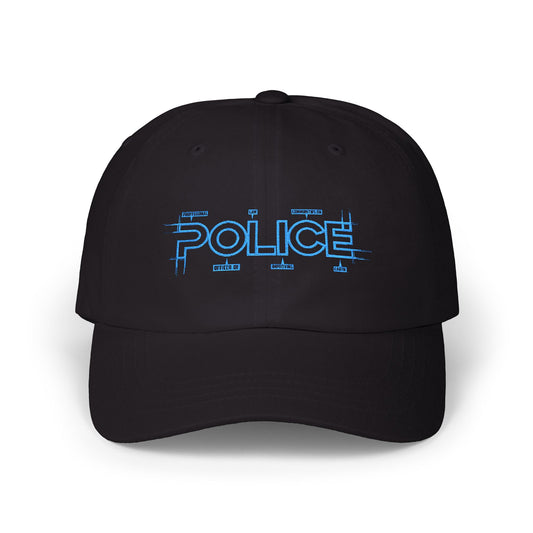 P.O.L.I.C.E. Design - Stylish Casual Hat, Perfect Gift for Law Enforcement Enthusiasts, Outdoor Adventures, and Everyday Wear