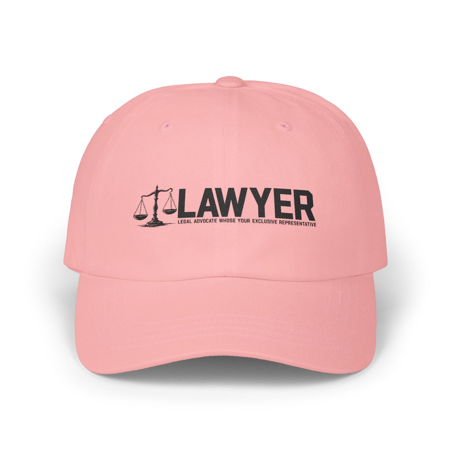 L.A.W.Y.E.R. Classic Dad Cap | Adjustable Hat for Legal Professionals | Gift for Lawyers, Law Students, Graduation, Father’s Day