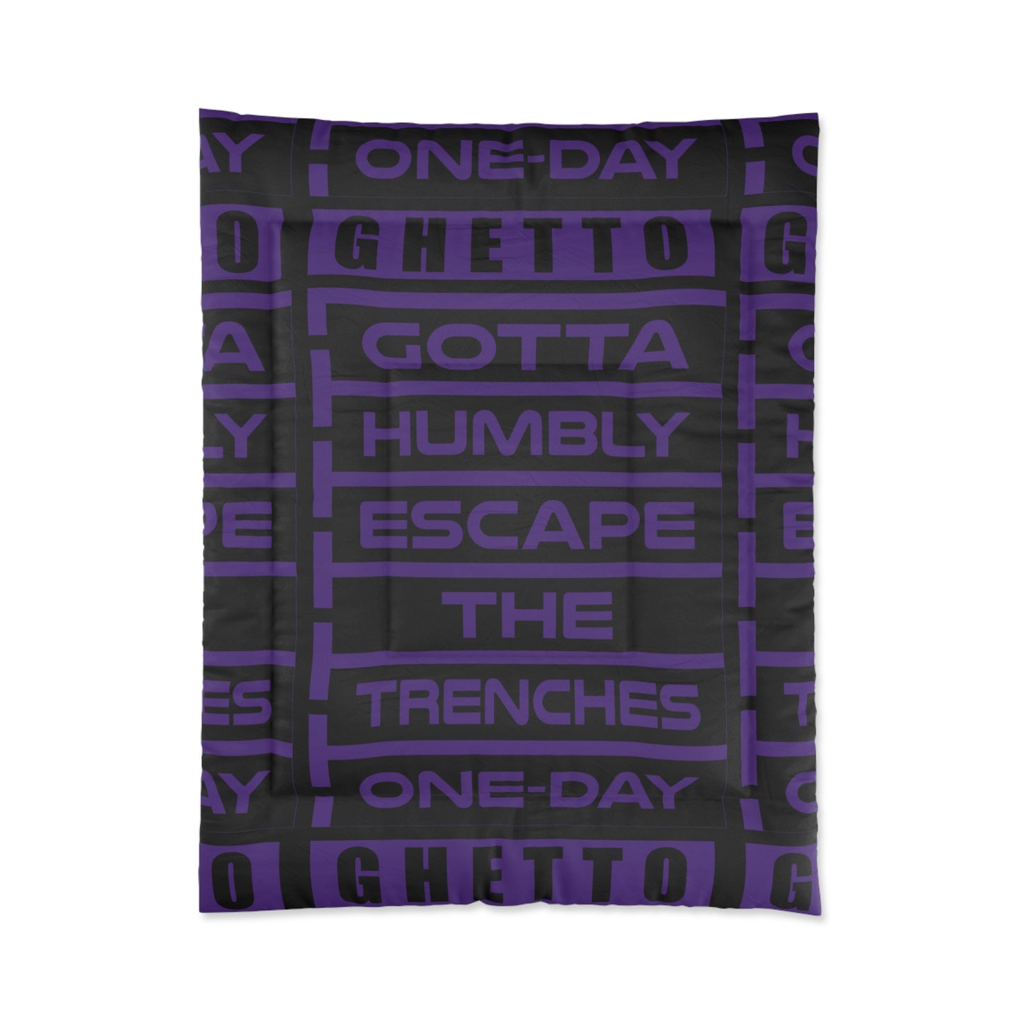 G.H.E.T.T.O. Urban Escape Comforter | Cozy Bedroom Essential | Gift for Dreamers | Street Style Decor | Home Vibes | One Day Ghetto Design, [...]