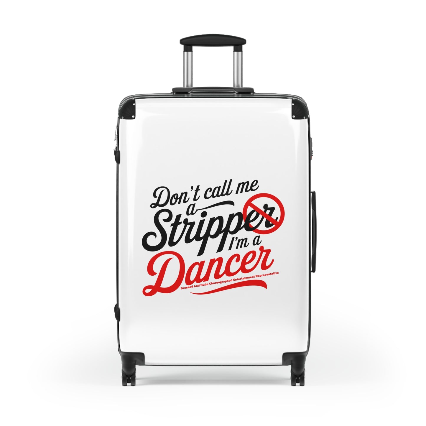 STRIPPER Suitcase: Travel Style, Holiday Gift, Unique Dancer Luggage, Stripper Humor, Travel Essentials
