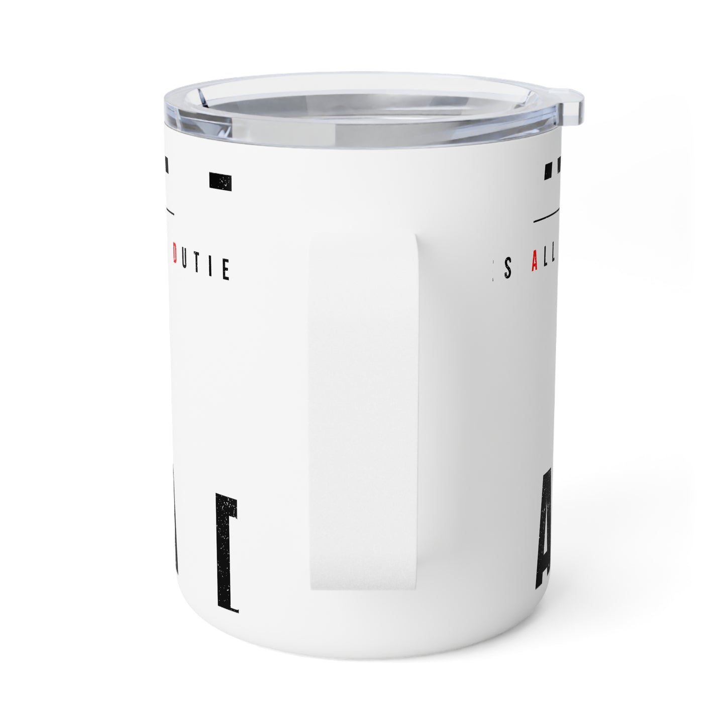Dad Does All Duties 10oz Insulated Coffee Mug