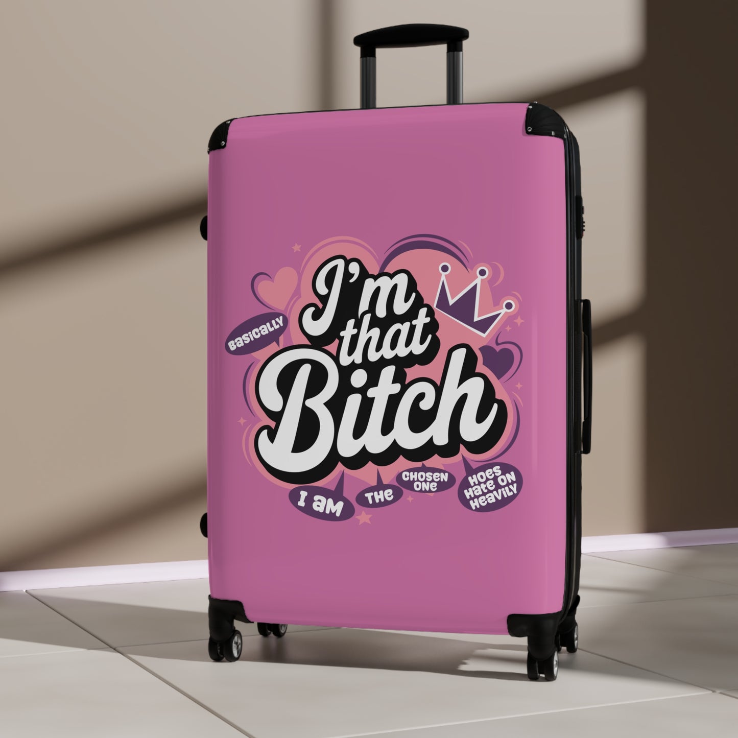 I'm That Bitch, Lightweight Luggage, Trendy Carry-On, Stylish Travel Gear, Perfect for Jet Setters, Gifts for [...]