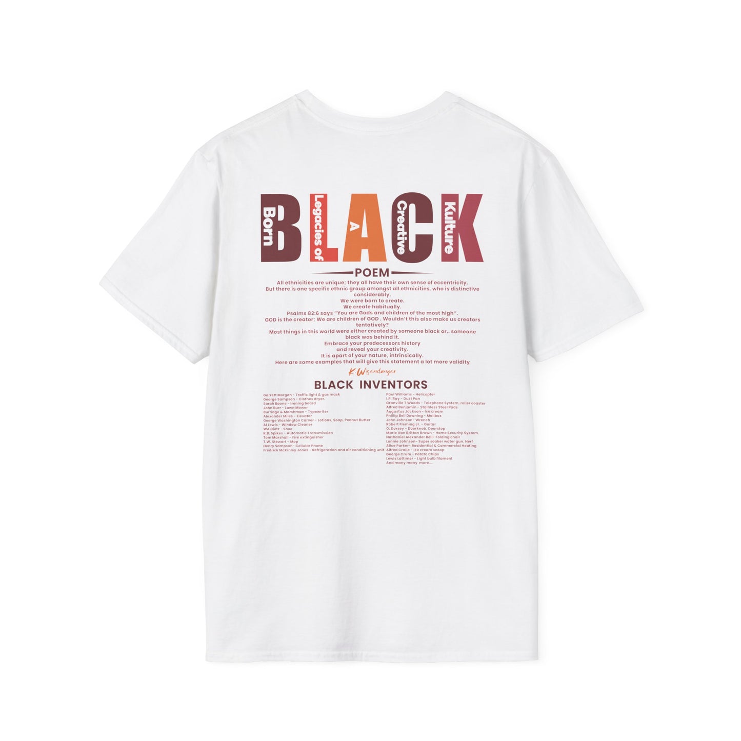 N.I.G.G.A. Diversity Matters Unisex Softstyle T-Shirt - Celebrate Unique Perspectives