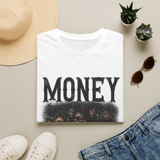 Money Graphic T‑Shirt — Vintage Band Photo Tee