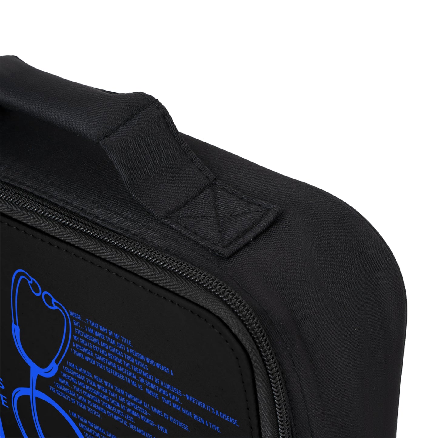 Nurse Stethoscope Lunch Bag — Never Underestimate Skilled Registered Nurses