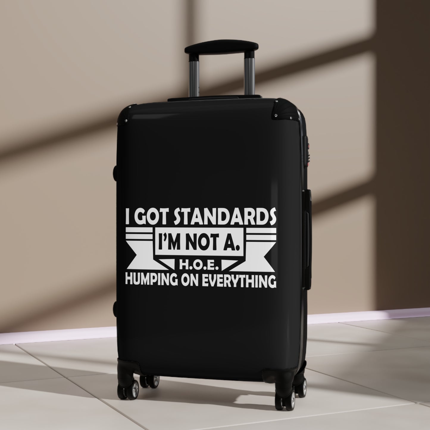 I'm Not A H.O.E. Quirky Luggage, Unique Travel Gifts, Vacation Essentials, Stylish Carry-On