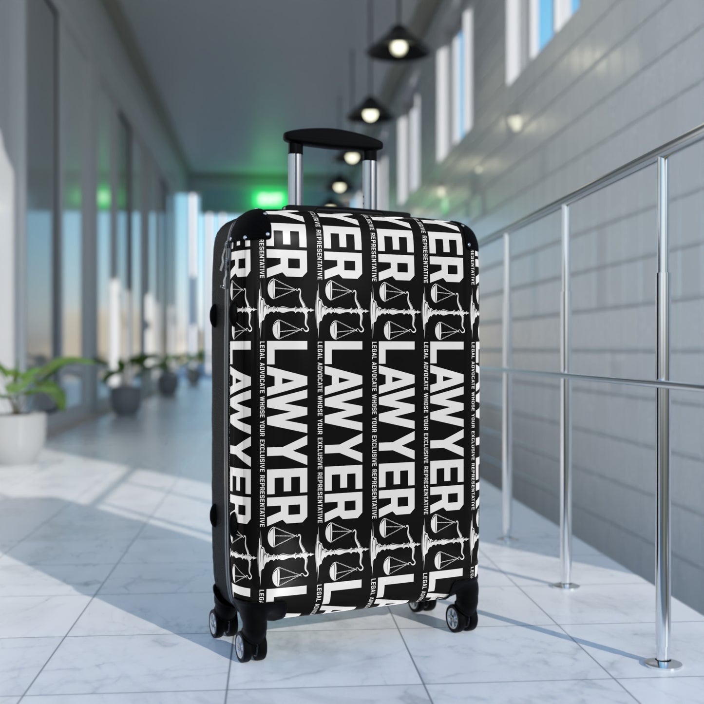 Stylish Lawyer Suitcase - Durable Travel Luggage for Attorneys, Attorney Gear, Professional Travel, Legal Gifts, Travel Essentials