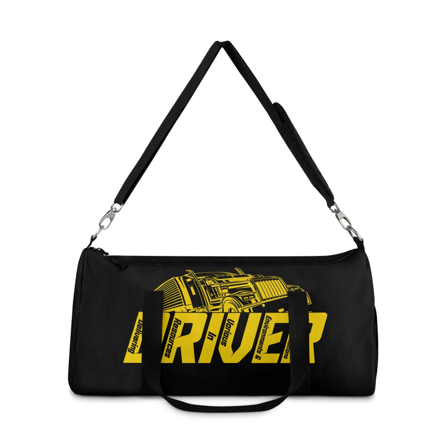 D.R.I.V.E.R. Stylish Gym Duffel Bag for Active Lifestyles, Travel Tote, Perfect for Workouts