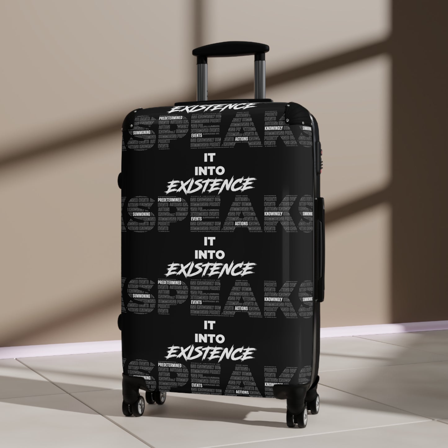 S.P.E.A.K. It Into Existence Suitcase