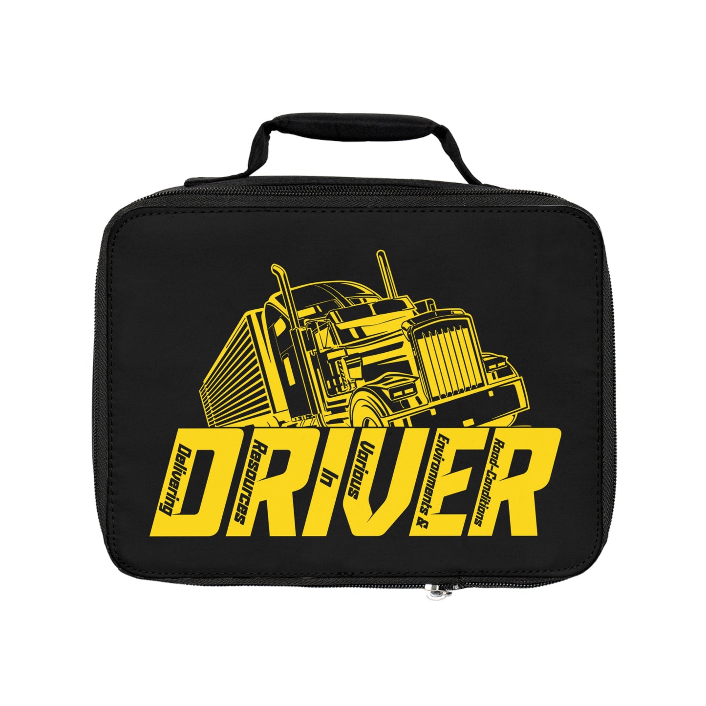Trucker Driver Lunch Bag — Insulated Semi Truck Design
