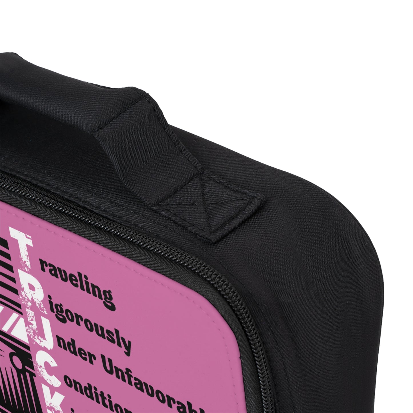 Truck Driver Lunch Bag — 'TRUCKHER' Acronym Design (Traveling Rigorously Under Unfavorable Conditions Kindly Hauling Everyone's Resources)