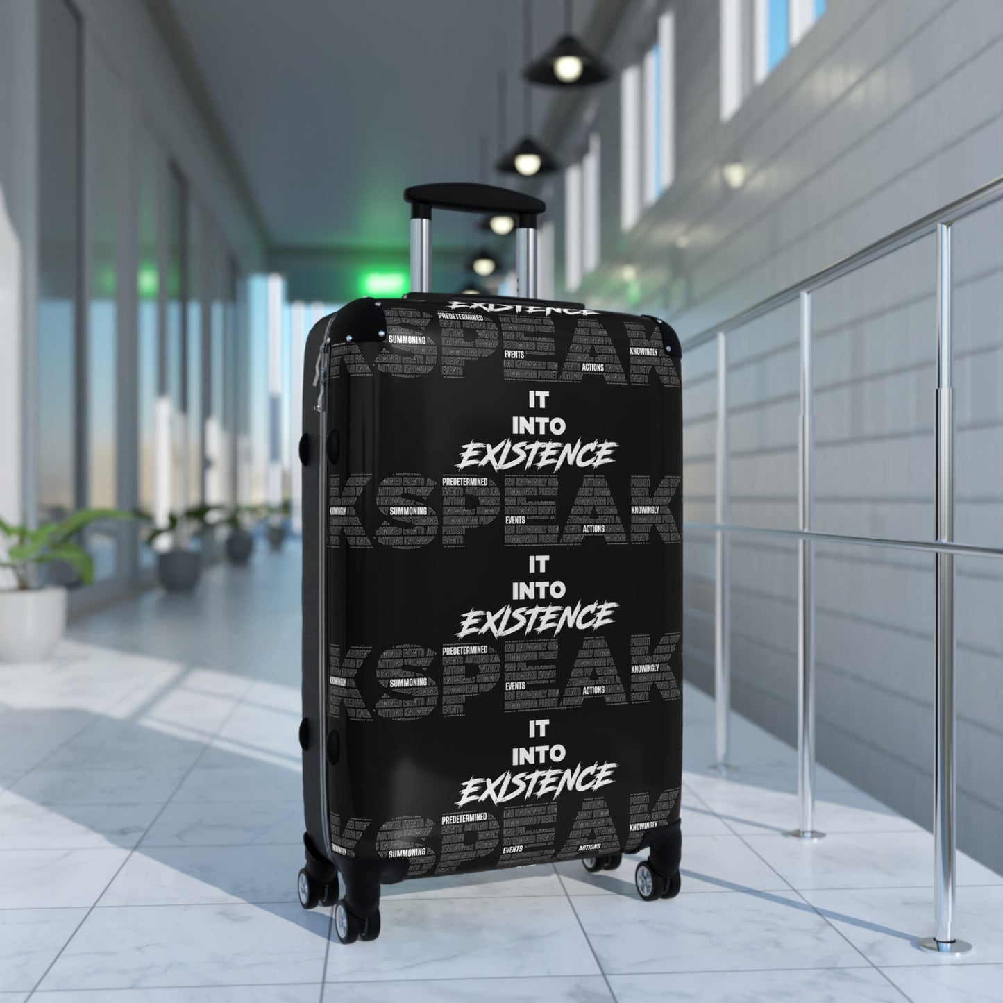 S.P.E.A.K. It Into Existence Suitcase