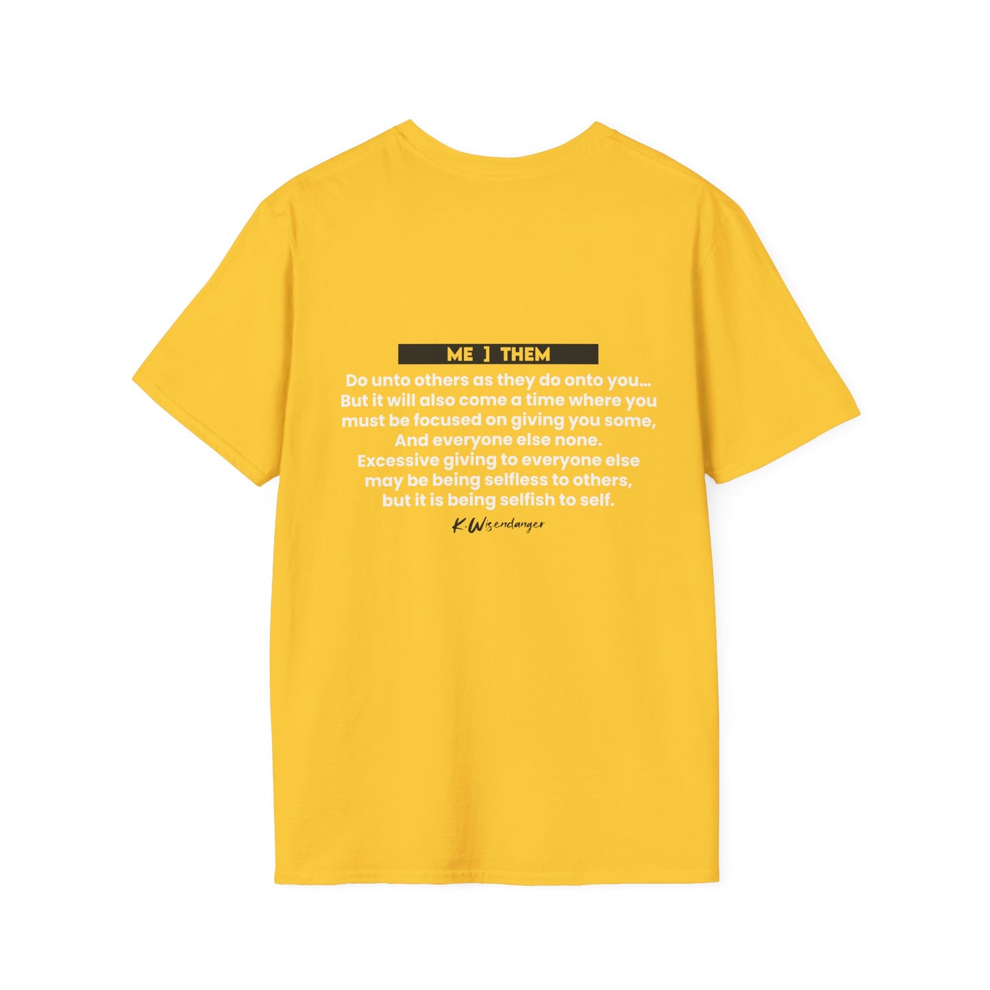 Self-Care Selfish Unisex T-Shirt - Promote Happiness & Balance