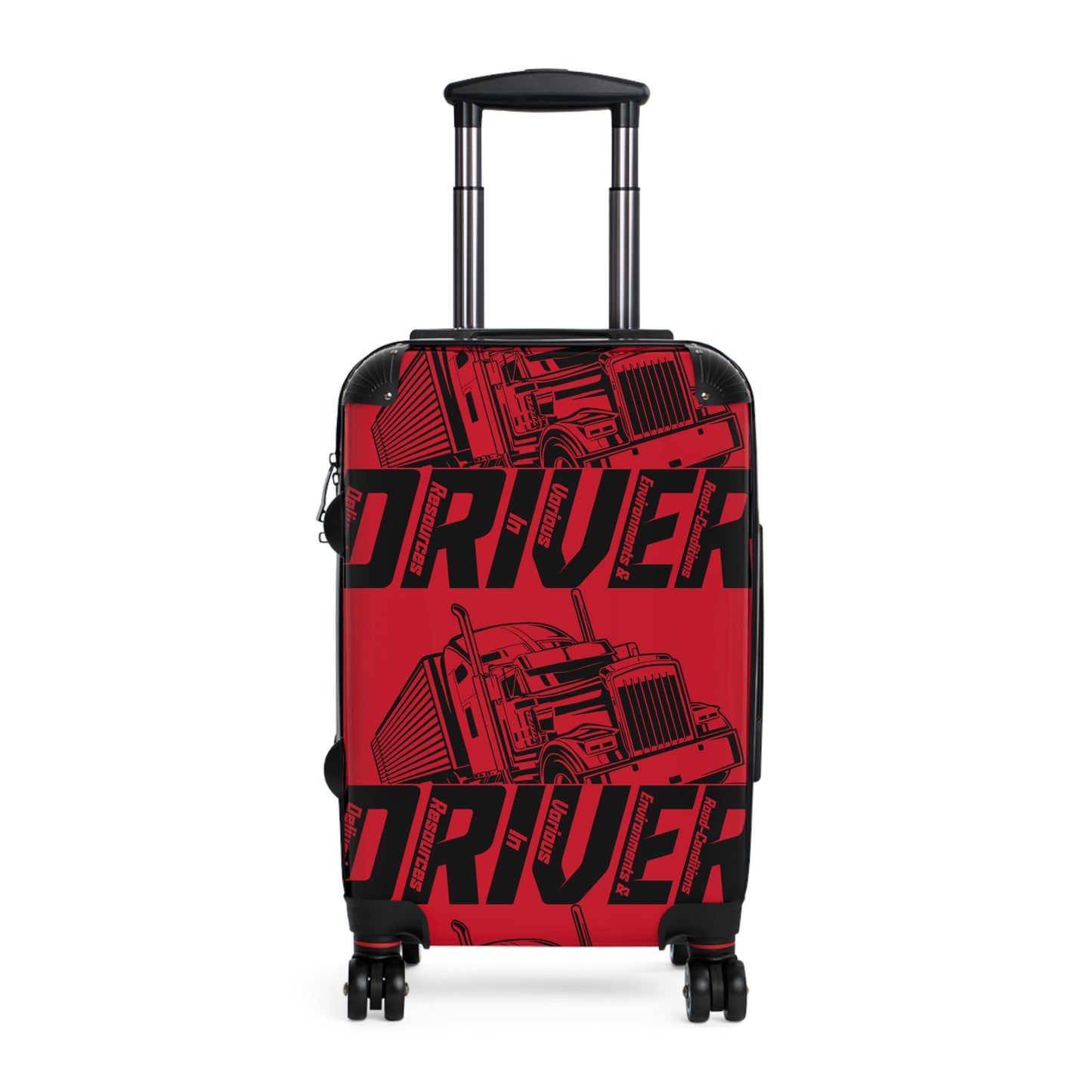 Bold Truck Driver Suitcase - Travel Luggage for Truck Enthusiasts, Perfect Gift for Travelers, Road Trip Essentials, Unique Carry-On