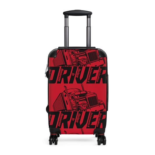 Bold Truck Driver Suitcase - Travel Luggage for Truck Enthusiasts, Perfect Gift for Travelers, Road Trip Essentials, Unique Carry-On