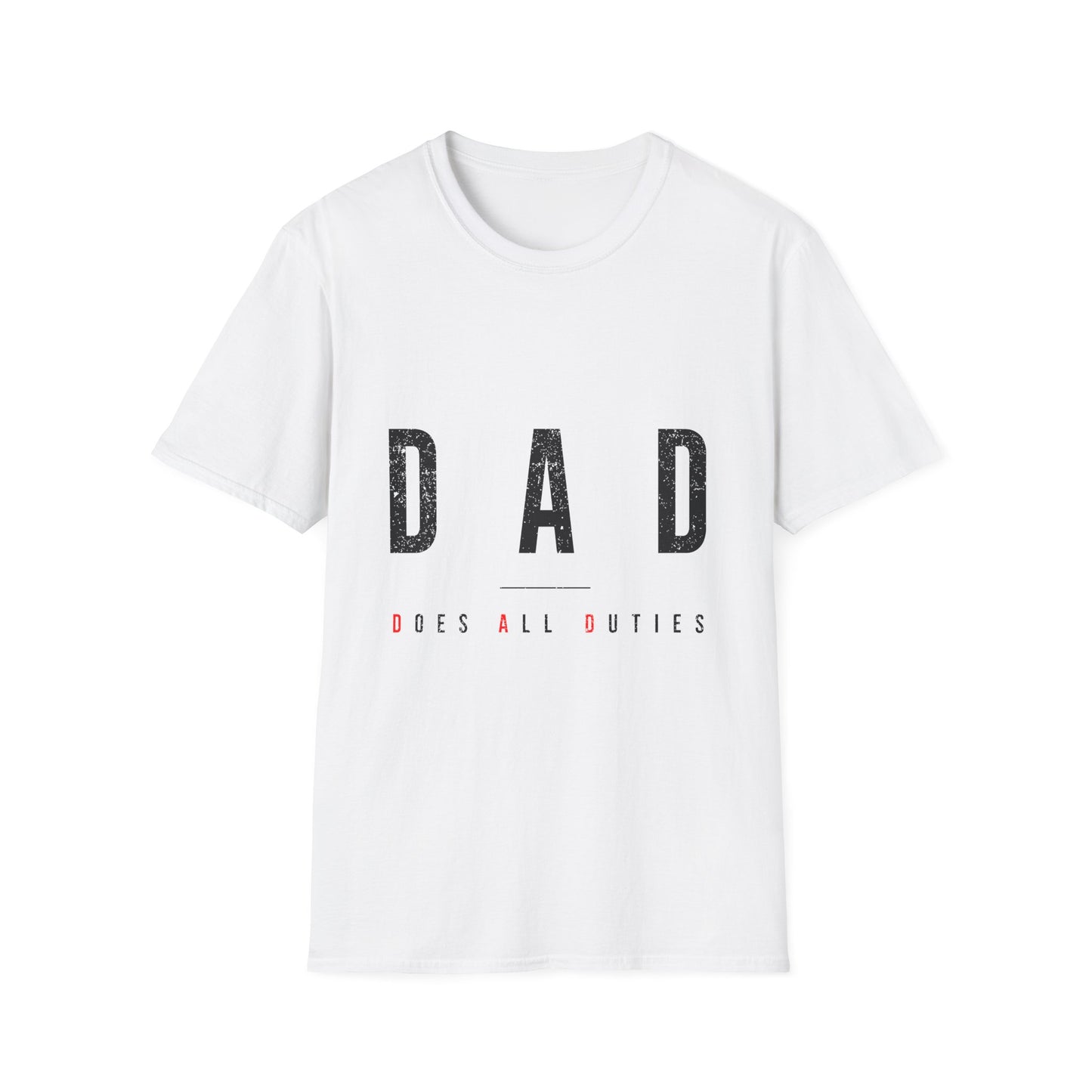 D.A.D. — Does All Duties Classic Minimal Tee for Everyday Wear