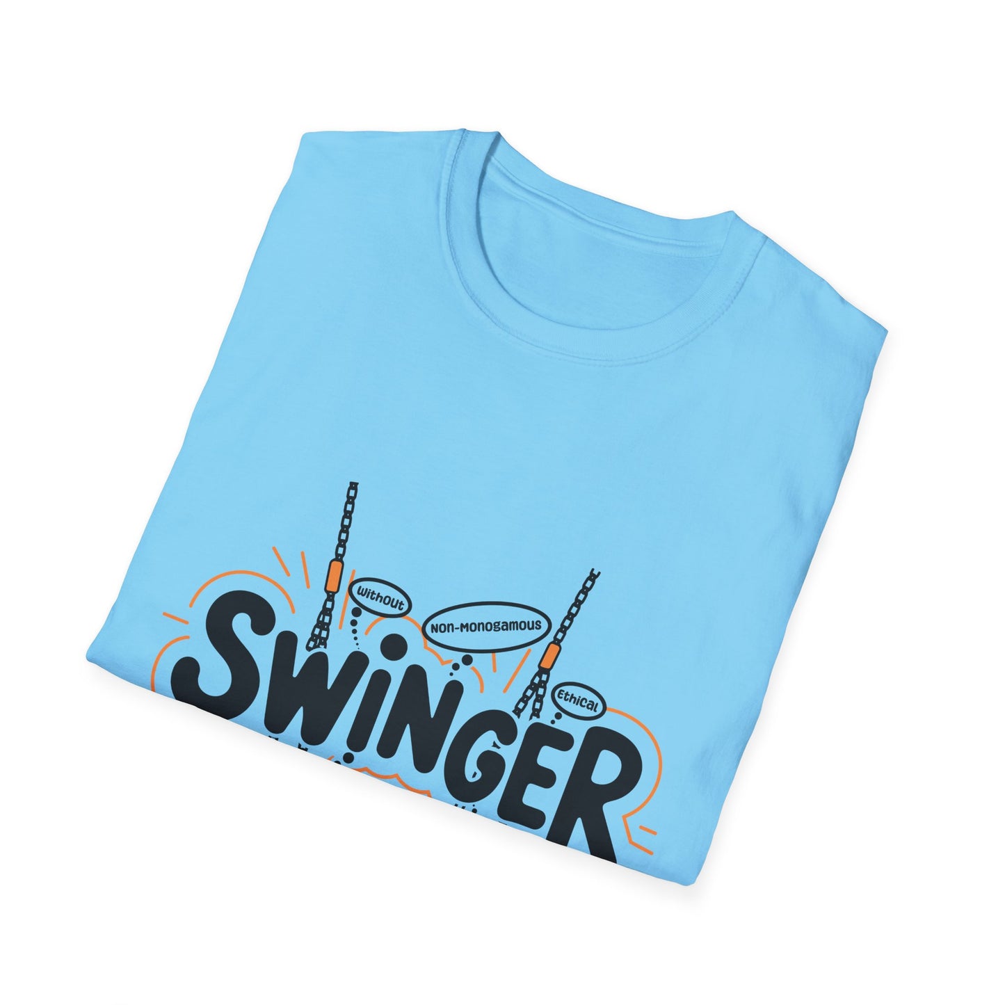 Fun S.W.I.N.G.E.R. (Sex Without Infidelity Non-Monogamous Groups Ethical Relationships) T-Shirt - Perfect for Promiscuous Spirits, Ethical Non-Monogamy & Adult Fun