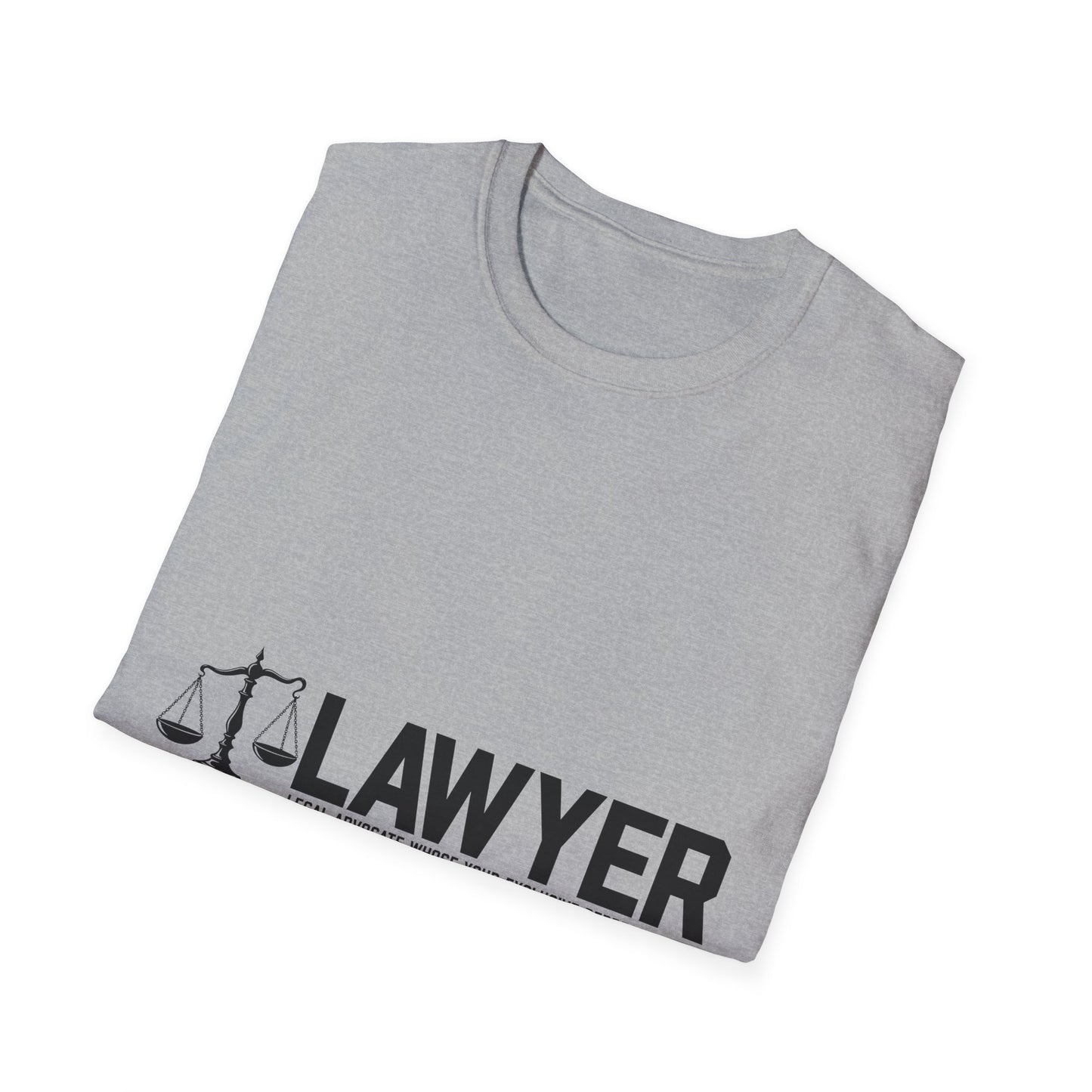 L.A.W.Y.E.R. Unisex Softstyle T-Shirt