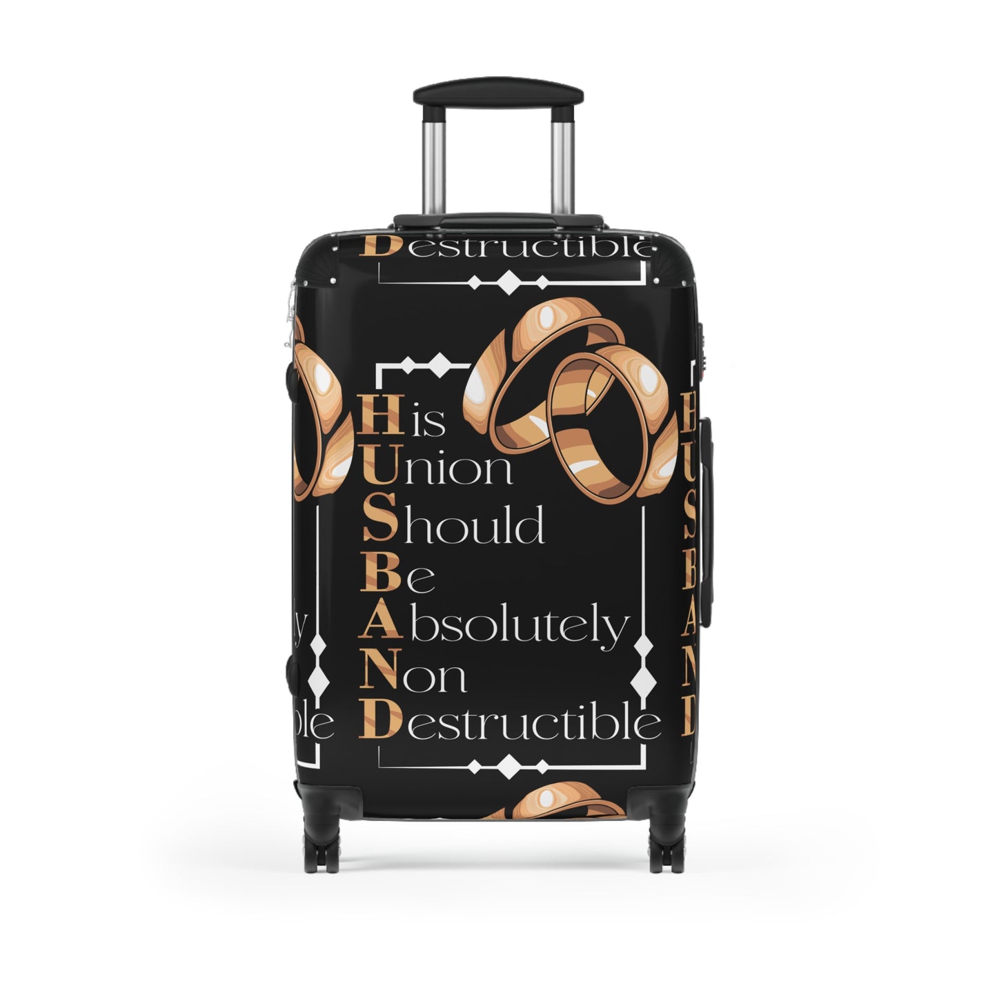 Durable Travel Suitcase - Perfect Gift for Couples, Wedding Travel, Honeymoon, Anniversaries, Adventurers