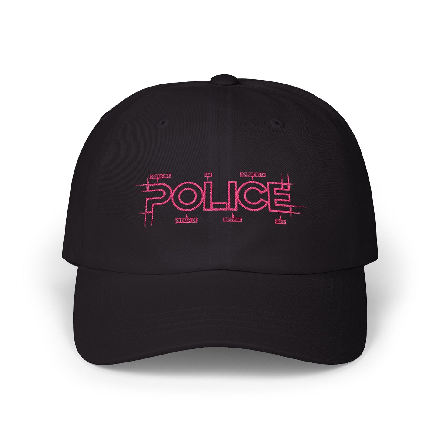 Stylish P.O.L.I.C.E. Dad Cap, Perfect for Law Enforcement Families, Gift for Police Officers, Casual Wear, Everyday Fashion