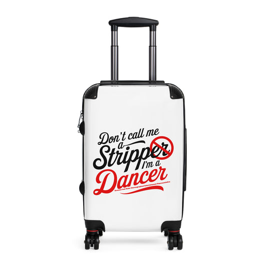 STRIPPER Suitcase: Travel Style, Holiday Gift, Unique Dancer Luggage, Stripper Humor, Travel Essentials