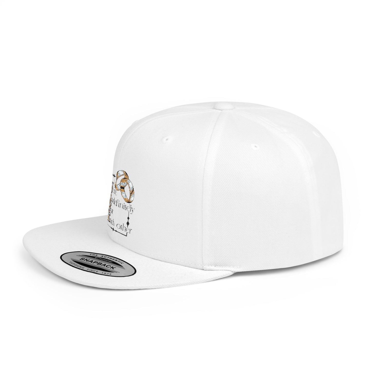 W.I.F.E. Stylish Flat Bill Snapback Hat - Trendy Cap for Fashion Enthusiasts, Streetwear, Summer Events, Gifts for Her, Unique Accessory