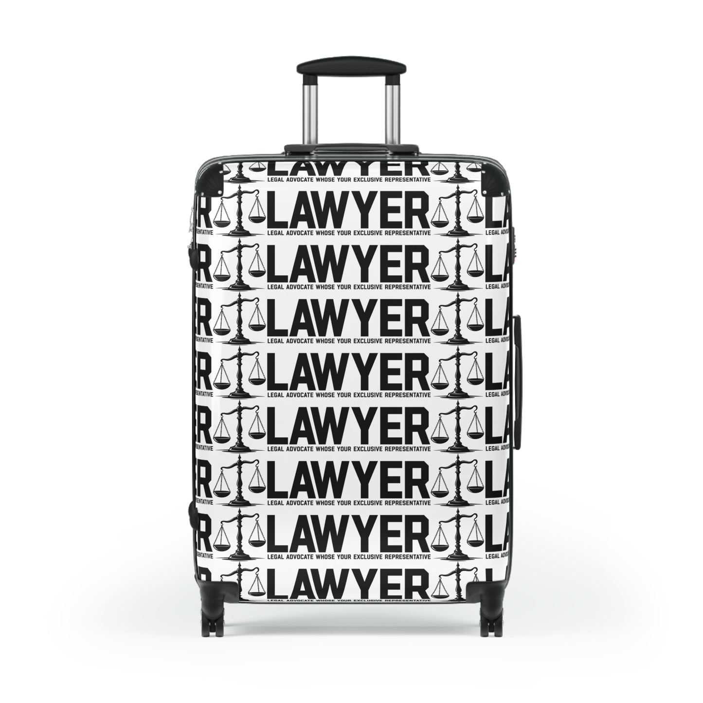 Lawyer Luggage Bag, Legal Professional Travel Case, Vacation Suitcase, Gift for Attorneys, Business Trip Bag