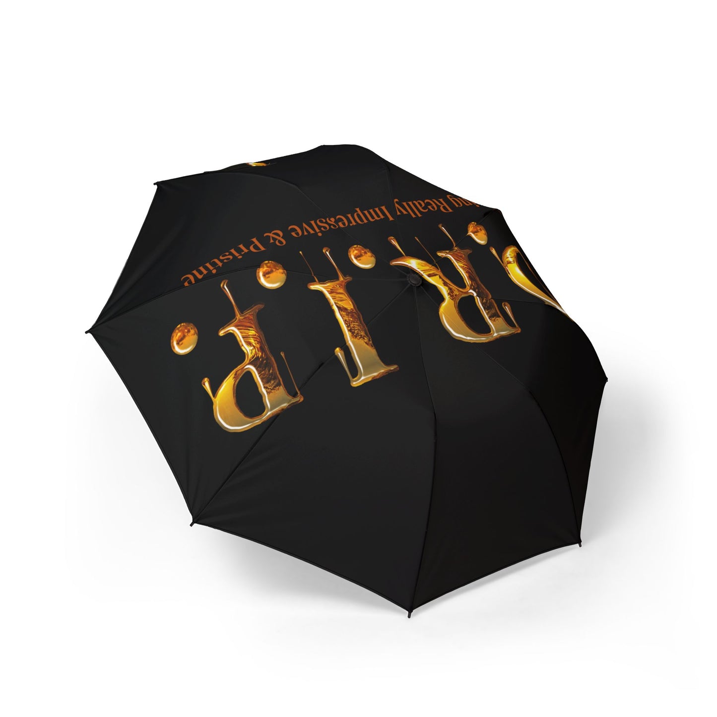 D.R.I.P. Foldable Umbrella — Semi‑Automatic Compact Rain Shield