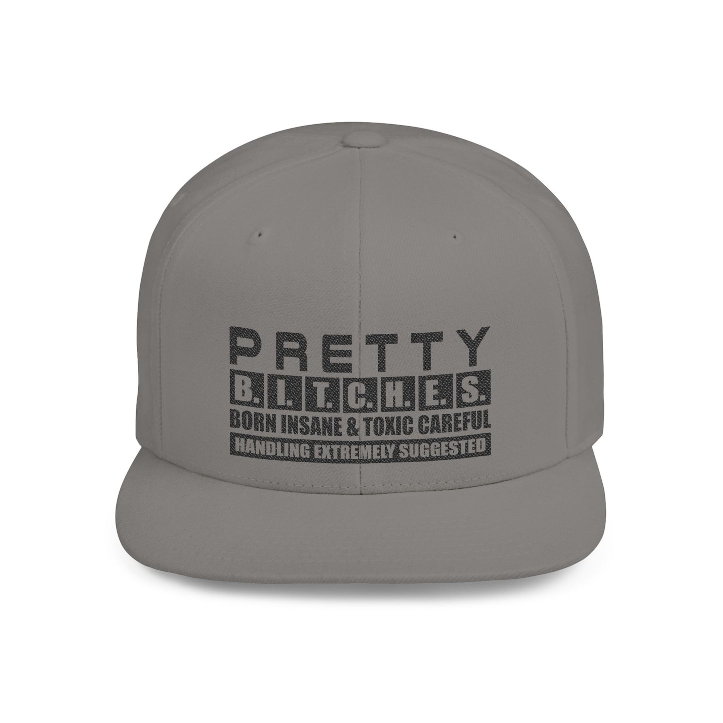 PRETTY B.I.T.C.H.E.S. Cap with Bold Text, Perfect for Everyday Wear, Great Gift for Friends, Casual Outings, Streetwear Fashion
