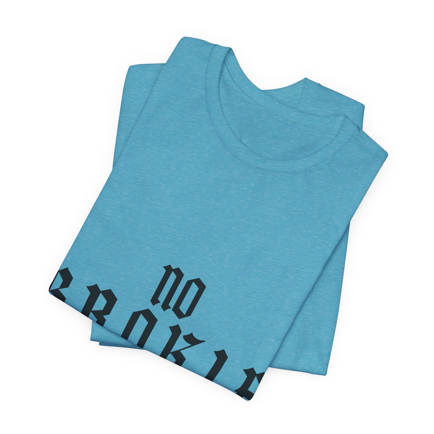 No B.R.O.K.I.E. Premium Tee — Graphic Vintage Streetwear T-Shirt with Bench Illustration