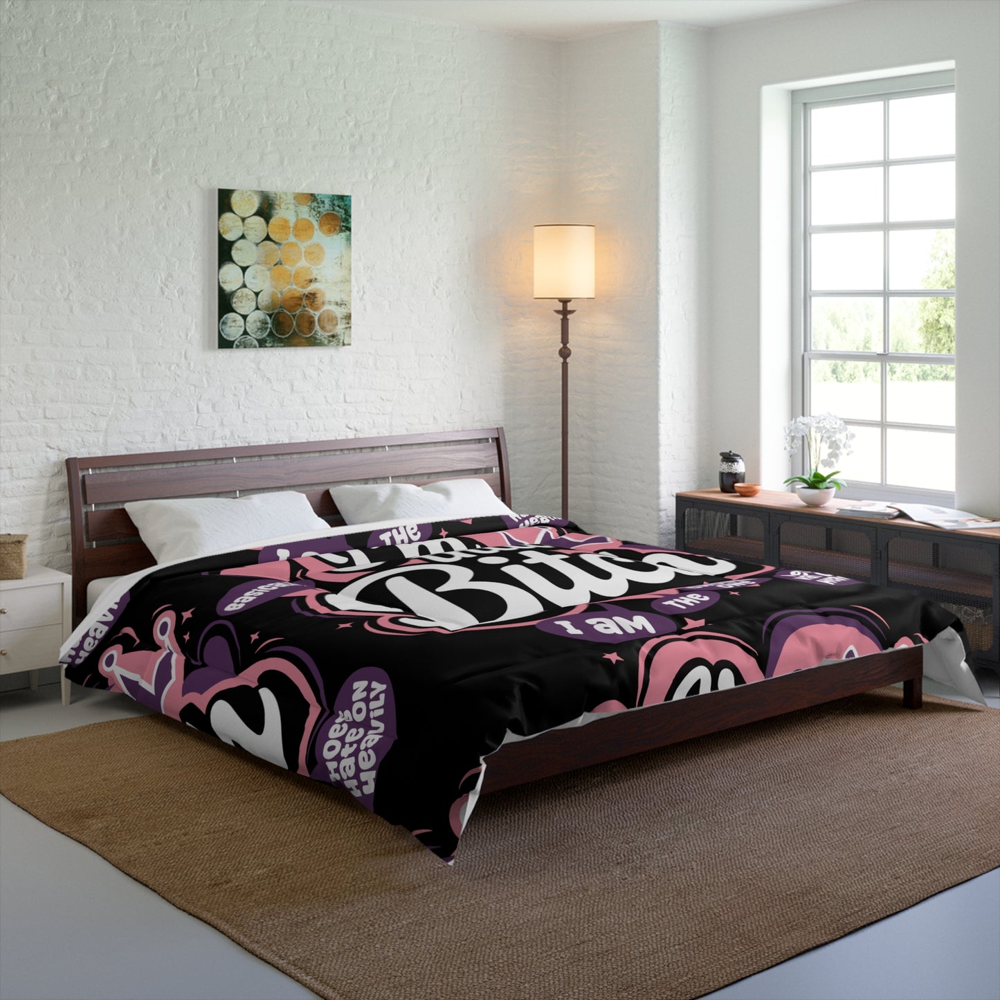 I'm That B.I.T.C.H. Bold Statement Comforter