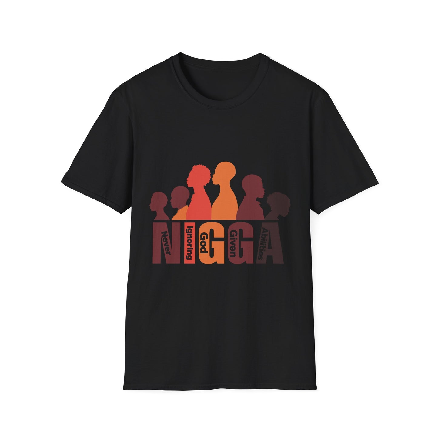 N.I.G.G.A. Diversity Matters Unisex Softstyle T-Shirt - Celebrate Unique Perspectives