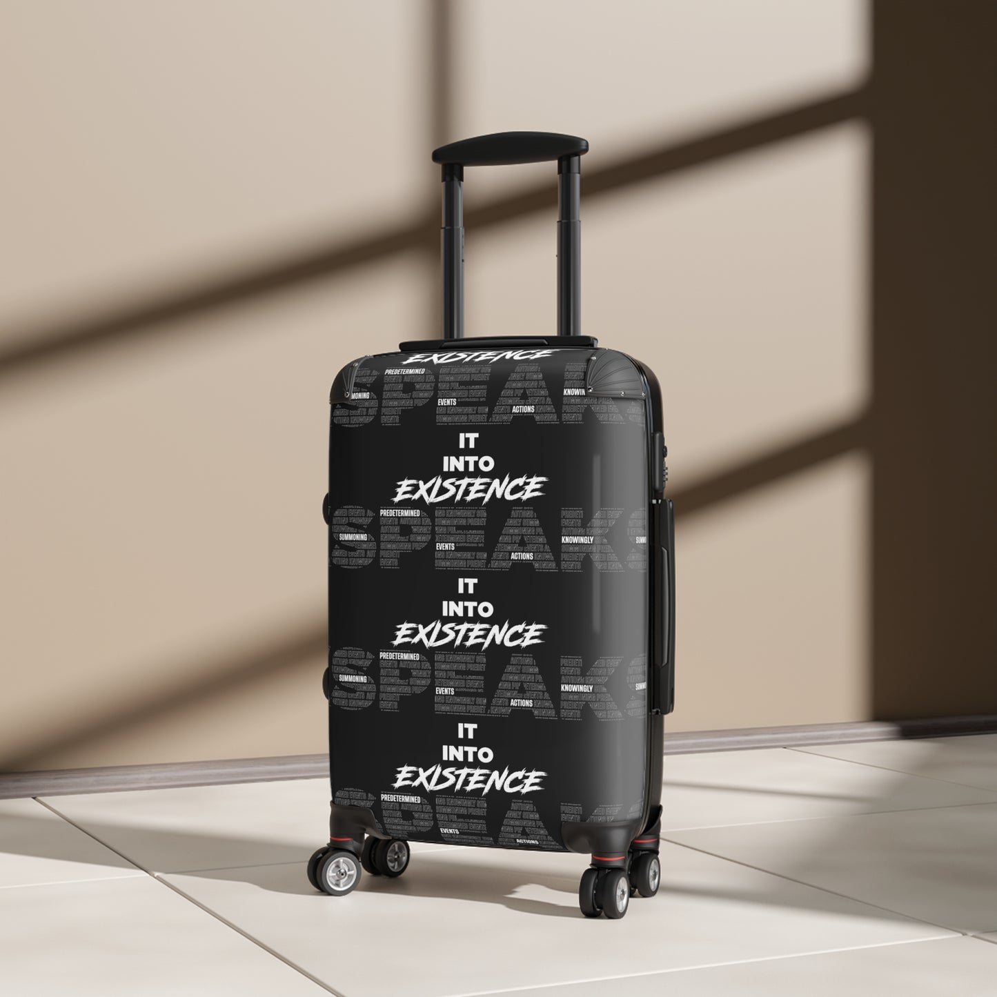 S.P.E.A.K. It Into Existence Suitcase