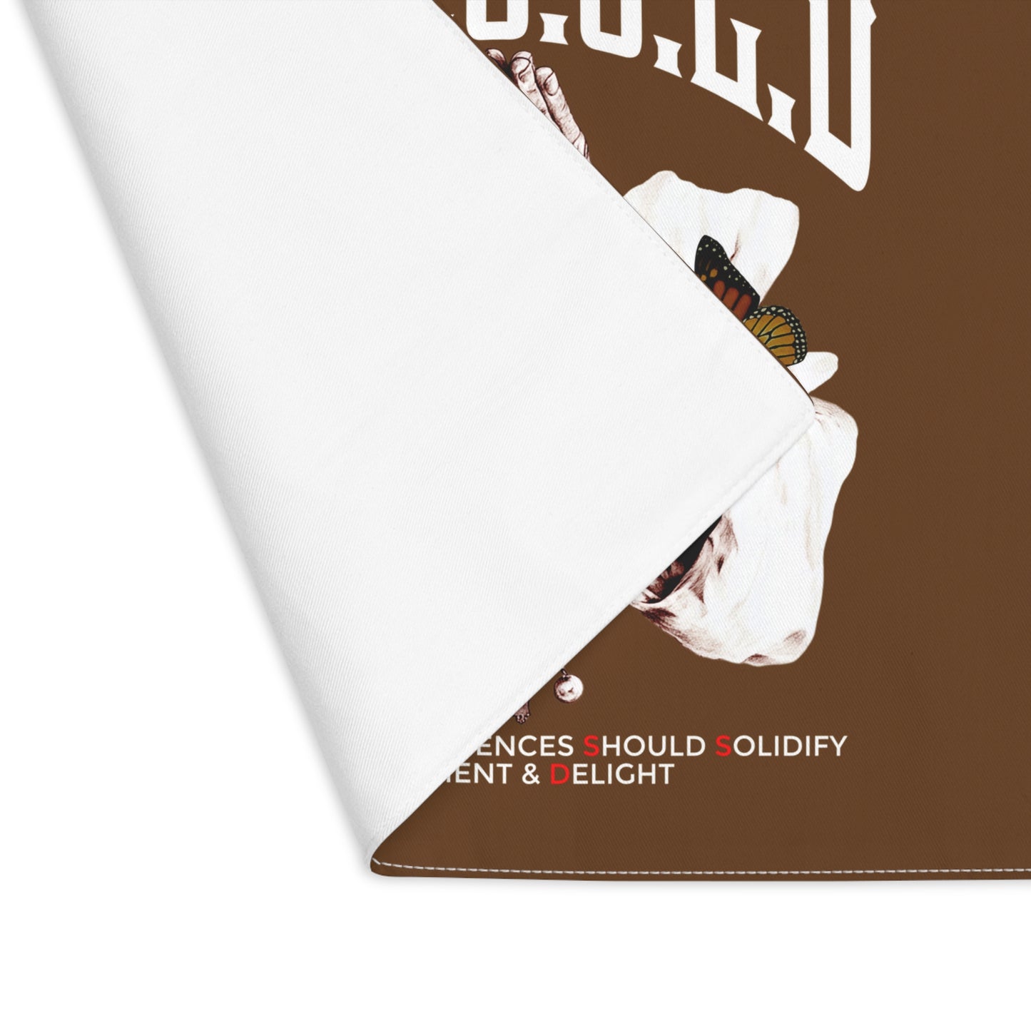 Placemat — "I'm Blessed" Praying Hands Decorative Table Placemat