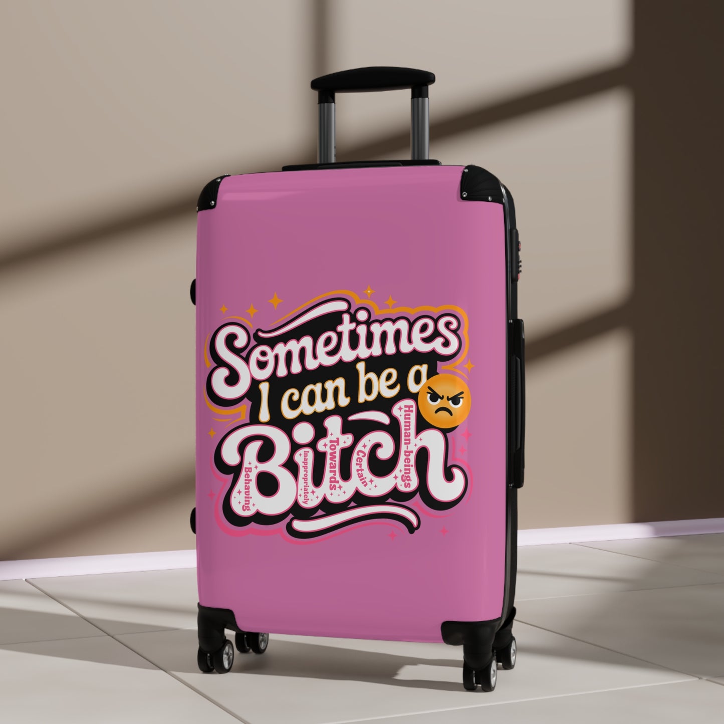 Sometimes I Can Be A BITCH, Luggage for Adventurers, Carry-On for Weekend Getaways, Perfect Travel Gift, Vibrant Lightweight [...]