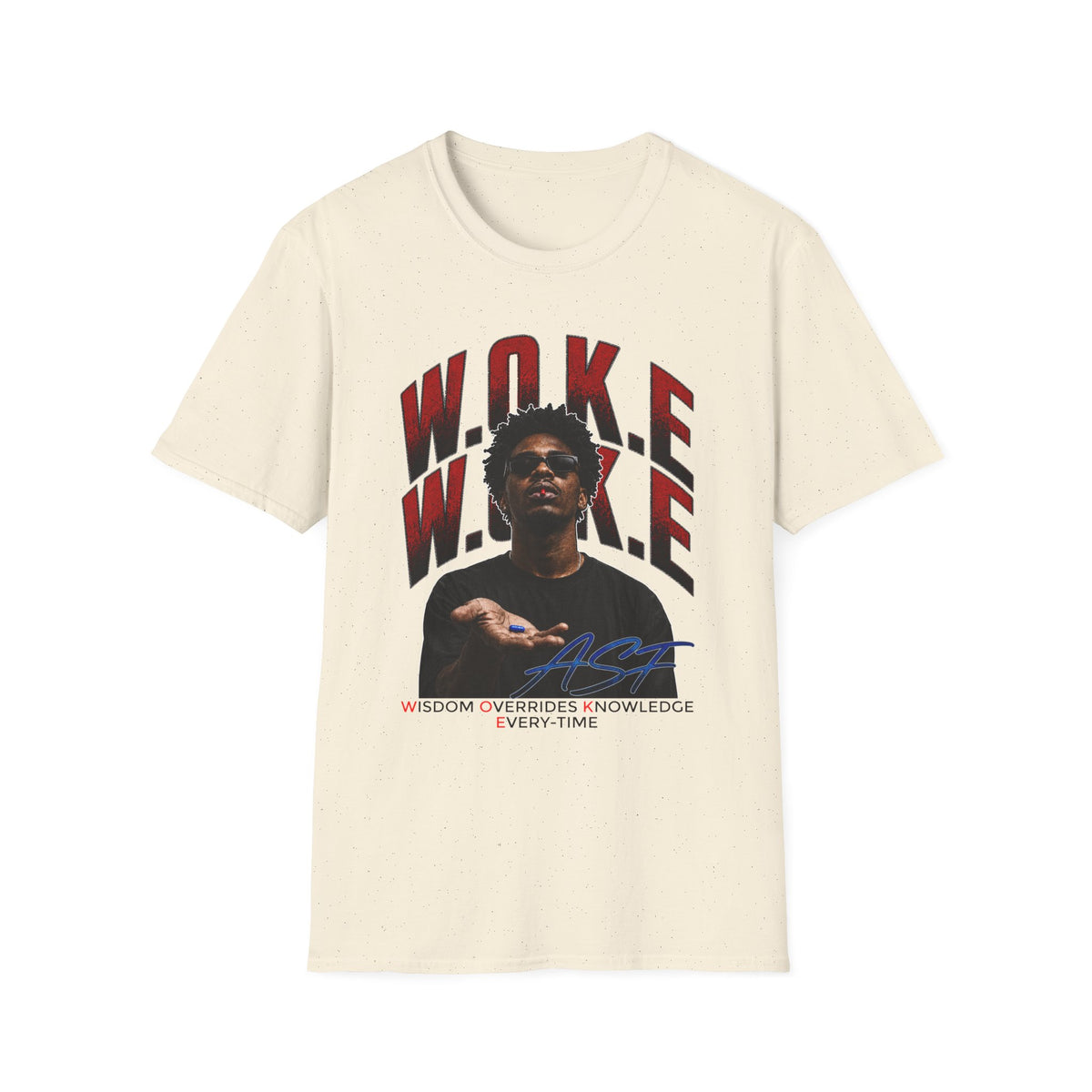 W.O.K.E. Graphic T-Shirt — Bold Social Justice Statement Tee