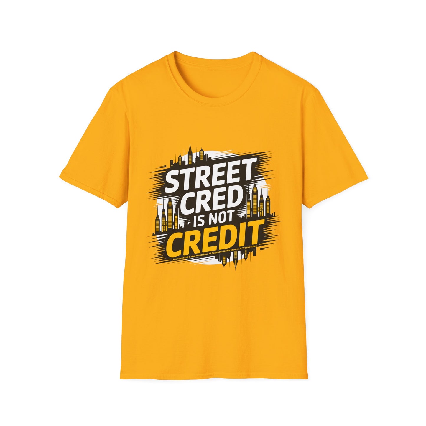 Street Cred Unisex Softstyle T-Shirt - Trendy Graphic Tee
