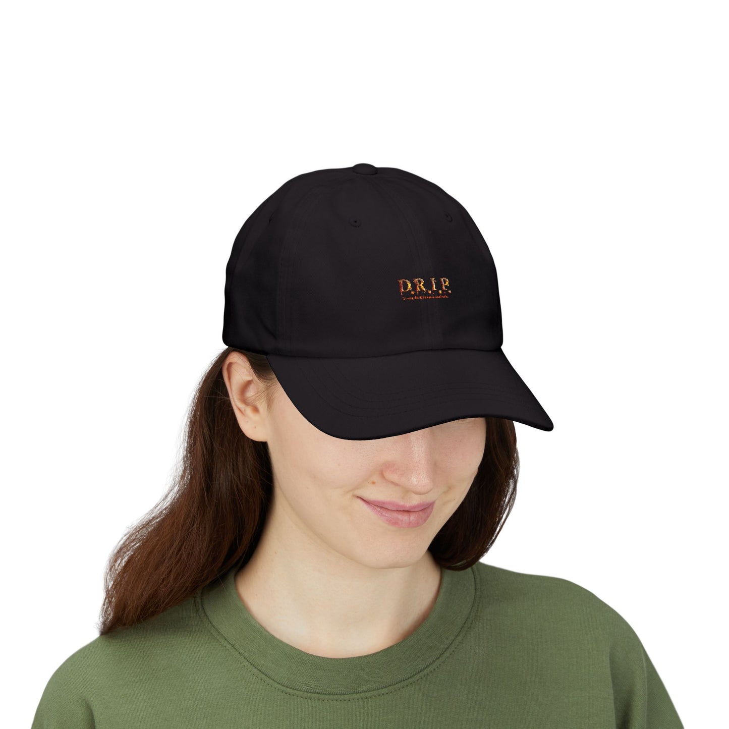 D.R.I.P. (Dressing Real Impressive & Pristine) Classic Dad Cap - Stylish Casual Hat for Everyday,