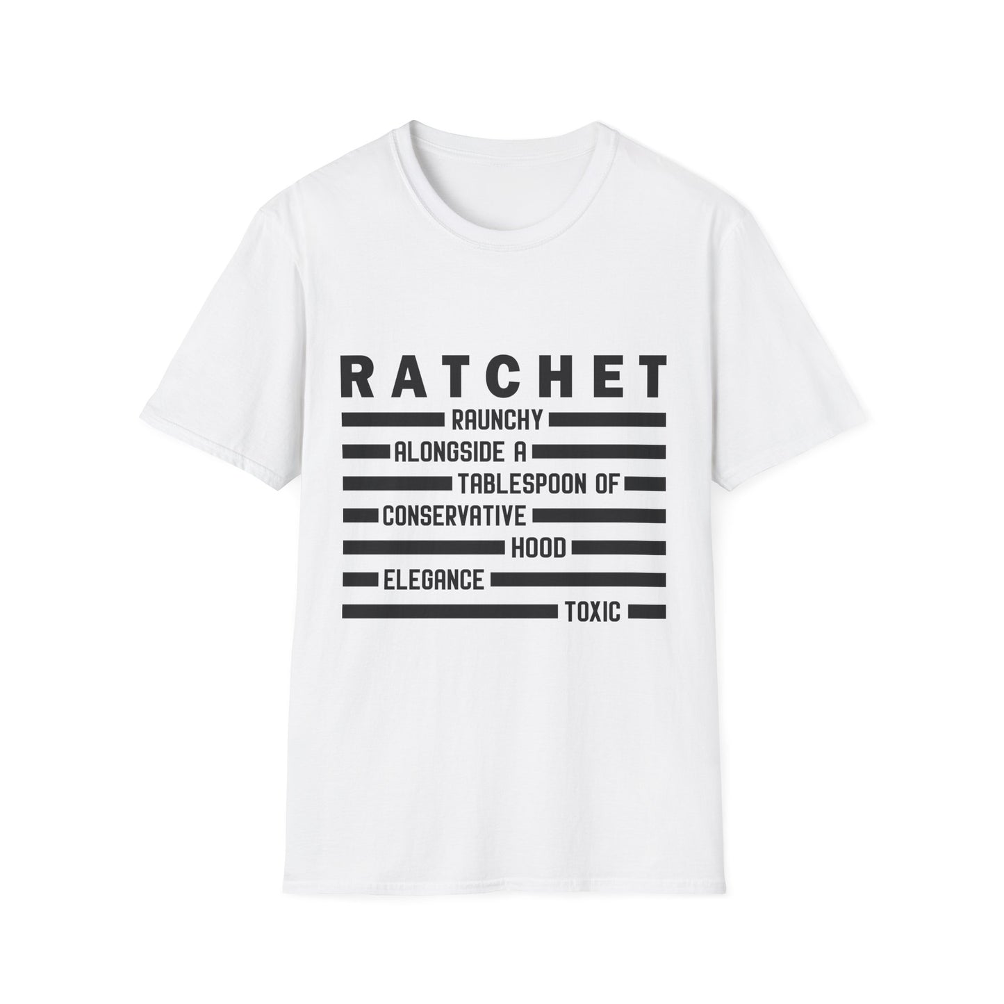 R.A.T.C.H.E.T. Unisex Softstyle T-Shirt - Fun Graphic Tee for Casual Wear