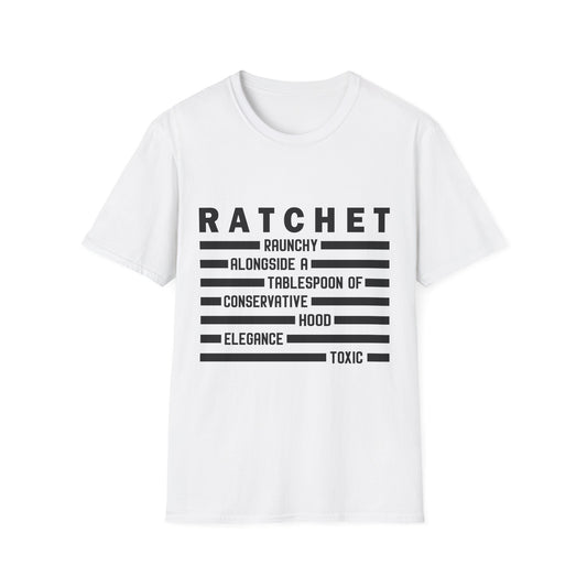R.A.T.C.H.E.T. Unisex Softstyle T-Shirt - Fun Graphic Tee for Casual Wear