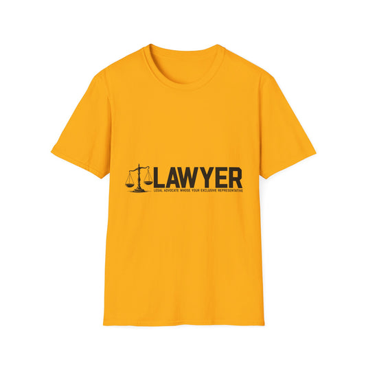 L.A.W.Y.E.R. Unisex Softstyle T-Shirt