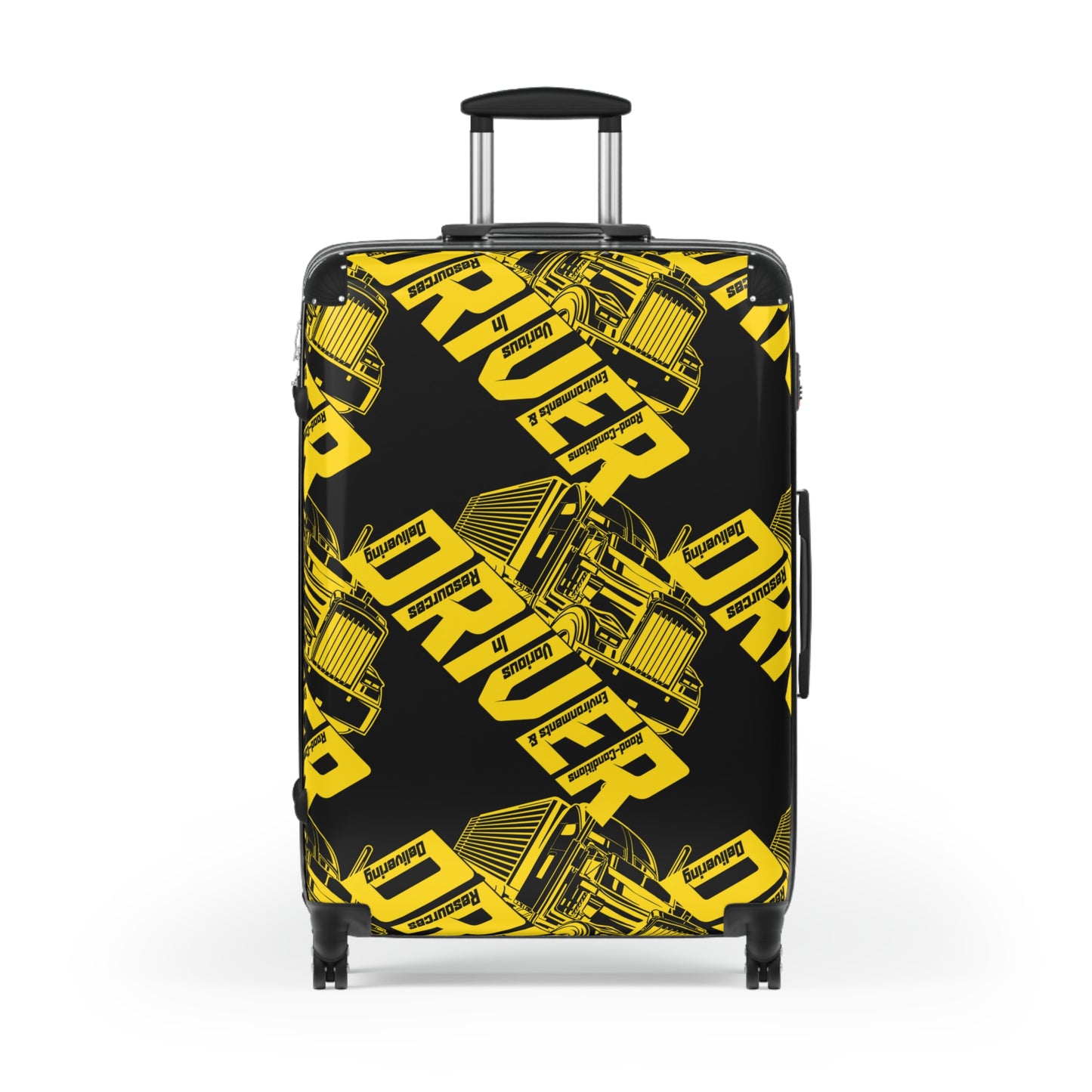 Truck Driver Suitcase – Vibrant Luggage for Trucking Enthusiasts, Travel Gear, Gift for Drivers, Cargo Theme, Durable Travel Case