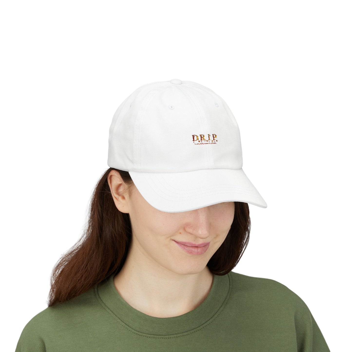 D.R.I.P. (Dressing Real Impressive & Pristine) Classic Dad Cap - Stylish Casual Hat for Everyday,