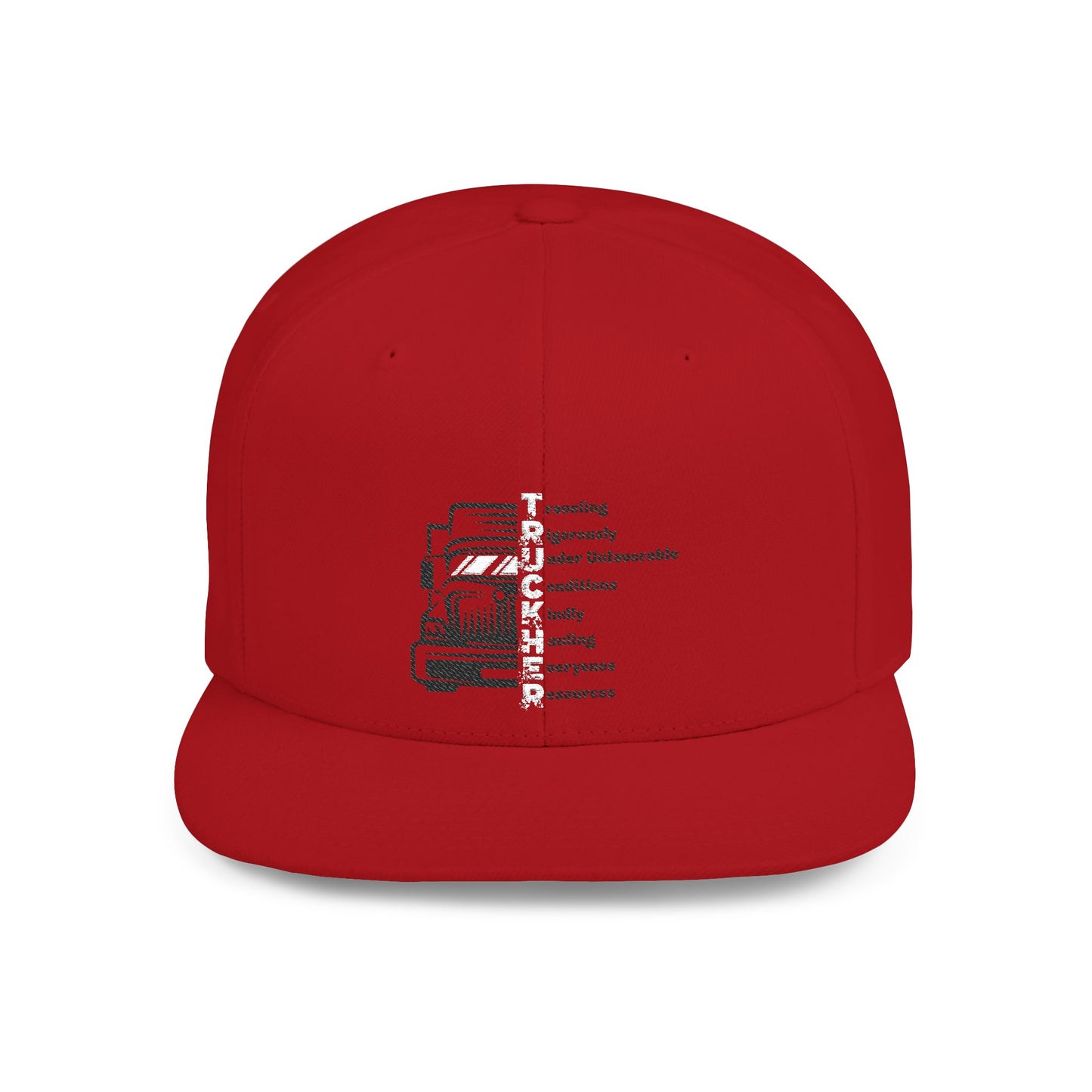 T.R.U.C.K.H.E.R. Flat Bill Snapback | Cool Hat for Outdoor Adventures, Perfect for Women, Gift for Truck Enthusiasts, Road [...]