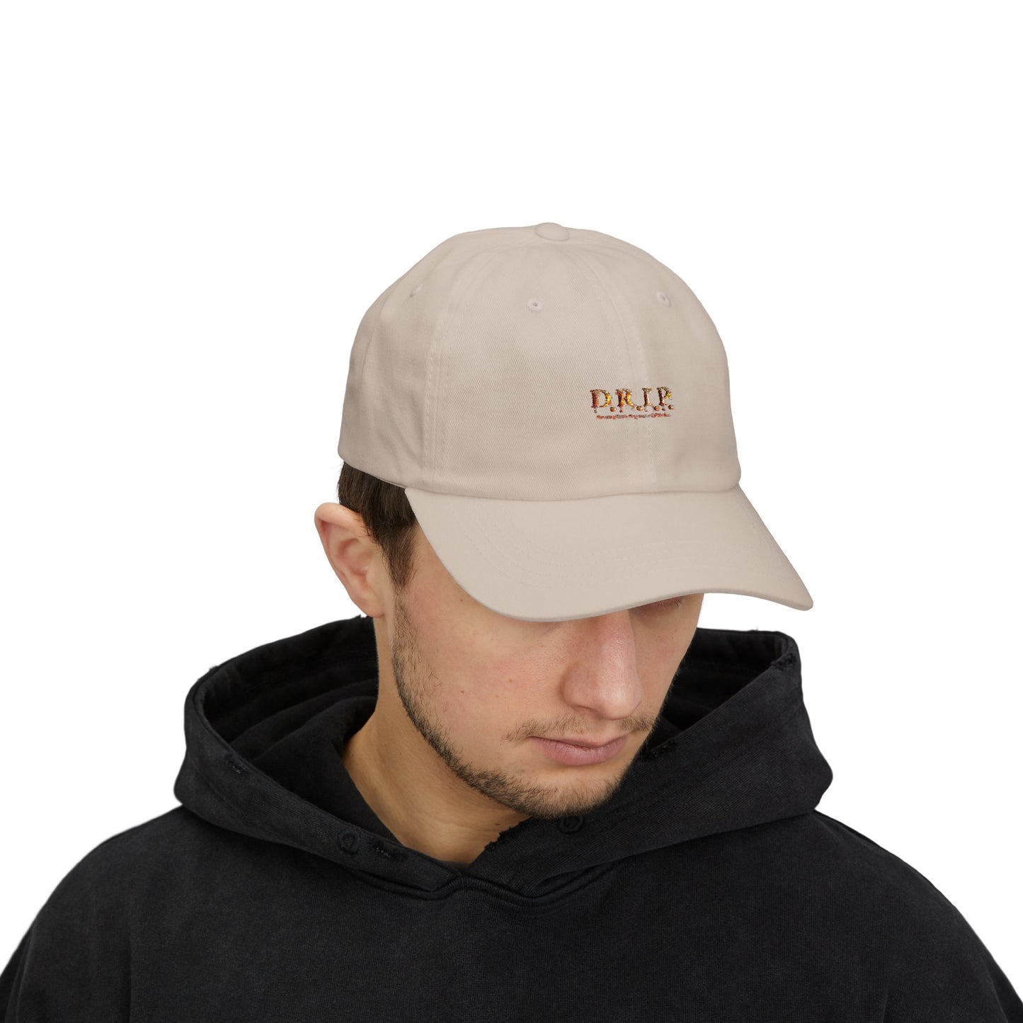 D.R.I.P. (Dressing Real Impressive & Pristine) Classic Dad Cap - Stylish Casual Hat for Everyday,