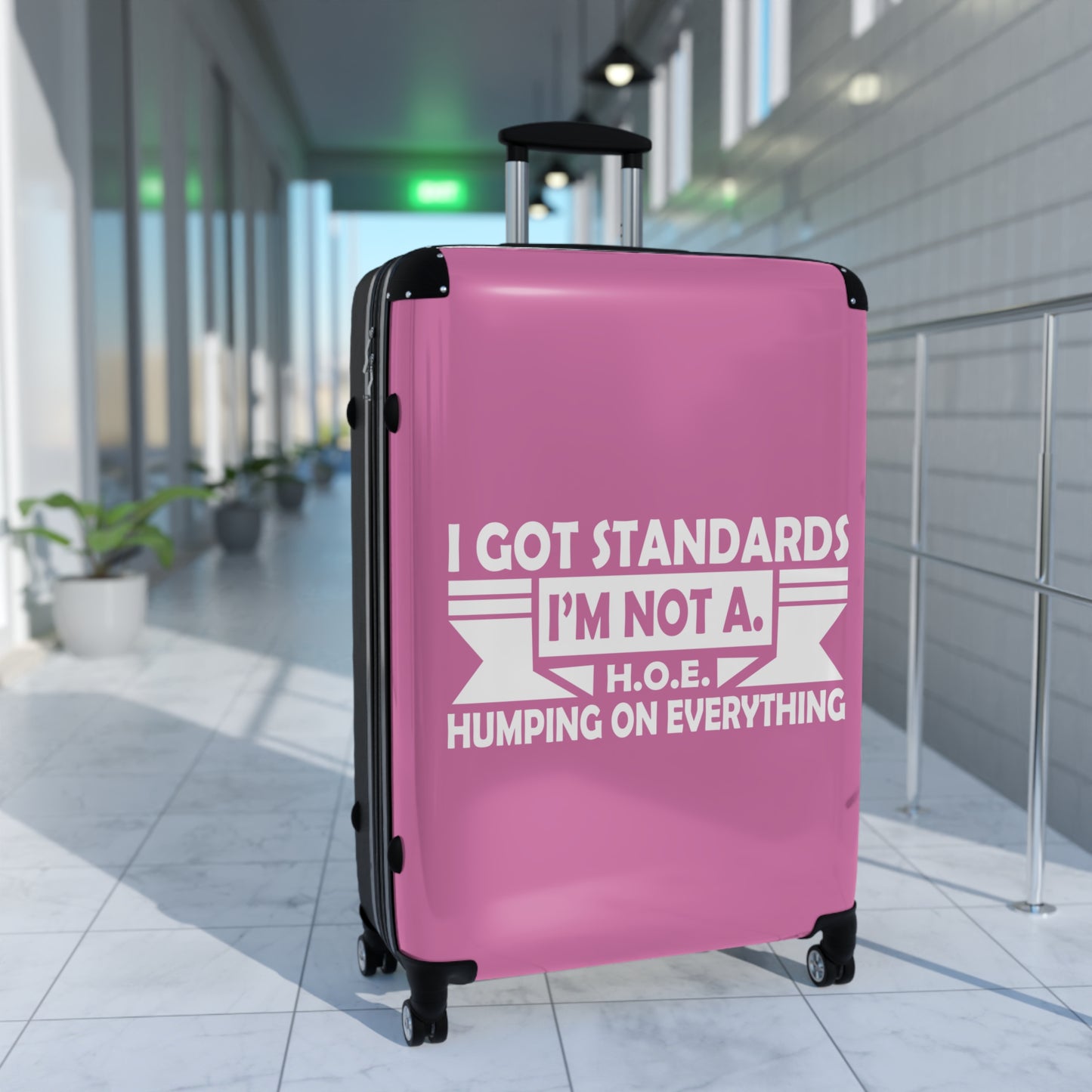 I'M Not A H.O.E. Trendy Suitcase, Gifts for Her