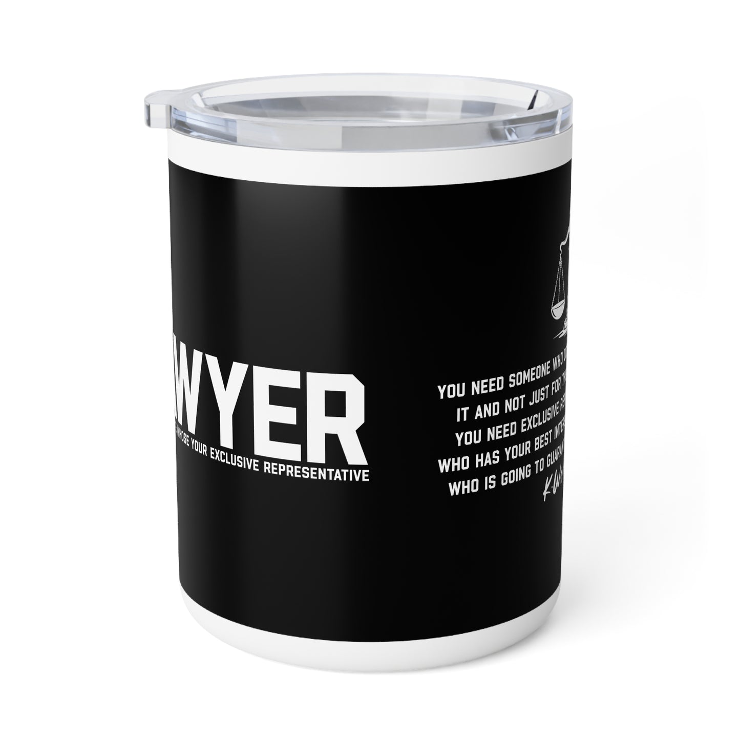 Legal Advocate Insulated Coffee Mug, 10oz - Perfect Gift for Lawyers, Attorney Appreciation, Legal Professionals, Law School [...]