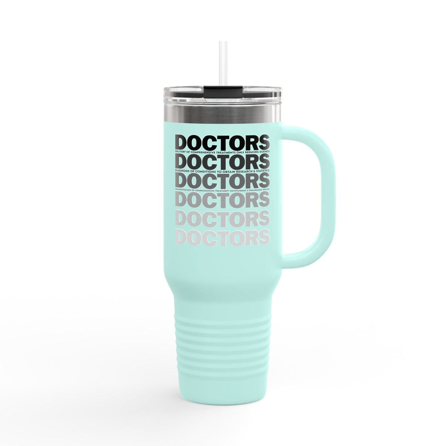 D.O.C.T.O.R.S. Doctors Insulated Travel Mug, 40oz – Perfect for Medical Professionals, Coffee Lovers, Gifts for Graduations, Doctor Appreciation
